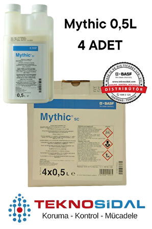 BASF Mythic Sc 500 ml Genel Haşere | 1 Koli 4x500ml Distribütör Garantili | Orijinal Ürün