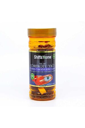 Shiffa Home Çörekotu yağı 500 mg 150 kapsül Softjel