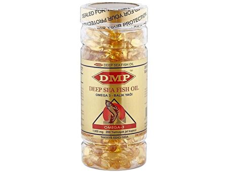 Dmp Balık Yağı 200 Softgel Omega 3 1000 Mg 