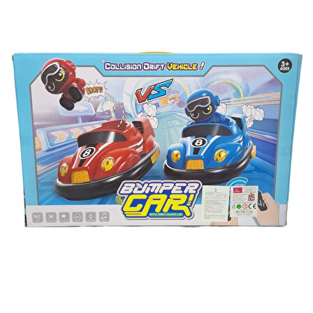  CANEM 809-40 KUMANDALI ÇARPIŞAN ARABALAR R/C SESLİ IŞIKLI ŞARJLI 3+