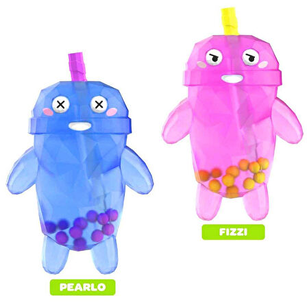  SUNMAN BEST TOY FOREVER 358234 BUBBLE TEA CRYSTAL BOBA PALS SERİ UZAYAN FİGÜR 14 CM 5+