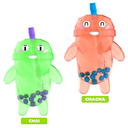  SUNMAN BEST TOY FOREVER 358234 BUBBLE TEA CRYSTAL BOBA PALS SERİ UZAYAN FİGÜR 14 CM 5+