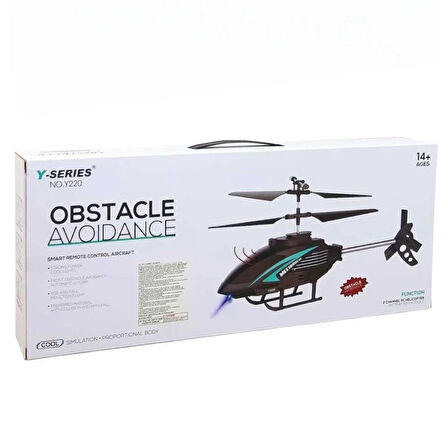 PASİFİK KUMANDALI HELİKOPTER Y220 R/C 2.4G USB IŞIKLI ŞARJLI 14+