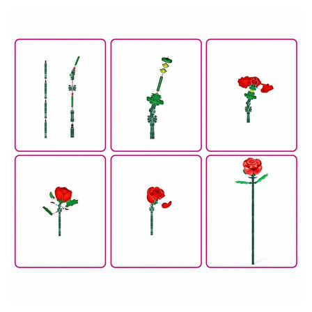  ZUZU MAX ROSE LEGO 5UC00000 GÜL SÜRPRİZİ 247 PARÇA 8+