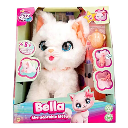 SUNMAN CLUB PETZ 907737 PELÜŞ SEVİMLİ KEDİCİK BELLA FONKSİYONLU HAREKETLİ SESLİ 18M+