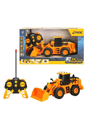 SEÇTİM ALDIM KUMANDALI BULLDOZER Z6810A 6CH F/F R/C 40MHZ USB 1:24 IŞIKLI 3+