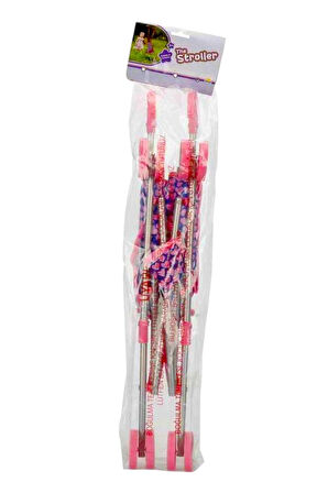 SEÇTİM ALDIM SUNMAN THE STROLLER BEBEK ARABASI BASTON PUSET METAL KATLANIR KALP DESENLİ 4 TEKER 3+