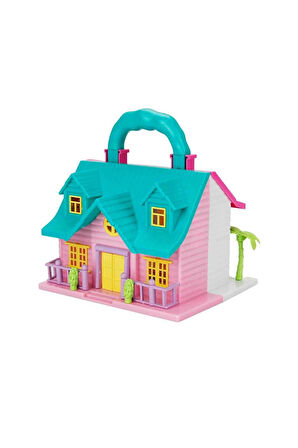 SEÇTİM ALDIM HOMMY KDL39-54 MY HAPPY FAMİLY VİLLA SET ÇİFT TARAFLI 2 KATLI 14 PCS ORTA 3+