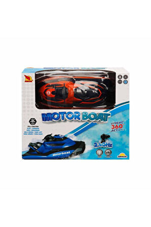 SEÇTİM ALDIM SUNMAN MOTOR BOAT T16B IŞIKLI USB F/F 2.4GHZ 360 DERECE 3+