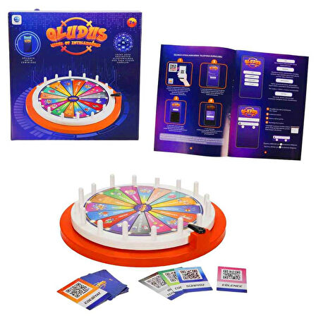 SUNMAN SMİLE GAMES S00005669 QLUDUS MOBİL ÇARK KUTU OYUNU 7+