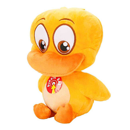 BAL PELÜŞ SEVİMLİ DOSTLAR ŞAŞKIN ÖRDEK BAL55115 MÜZİKLİ PİLLİ 23 CM 10M+