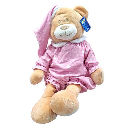 HALLEY PELÜŞ PL62345 UYKUCU PİJAMALI AYILAR 30 CM