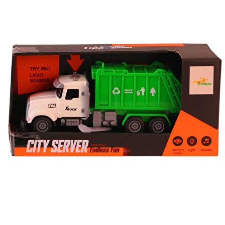 LİMON C-003A KAMYON SESLİ IŞIKLI PİLLİ 1:32 3+