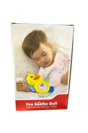 SEÇTİM ALDIM VARDEM 6011 BEBEK CİVCİVİ IŞIKLI SESLİ 0M+ UYKU ARKADAŞI