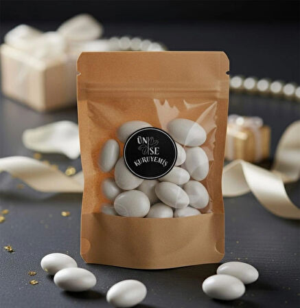 Sedef Çikolatalı Badem Şekeri (200 GR)