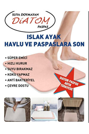 Sihirli Su Emici Banyo Paspası Tüm Renkler