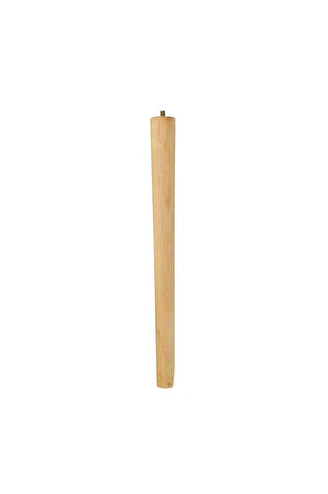 Fawdecor Ahşap Konik Ayak - Boy 43 cm - ORTA BOY (Medium)