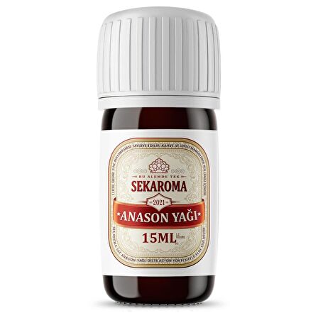 Kristalize Özel Saf Anason Yağı 15 ML (5 LİTREYE UYUMLU)