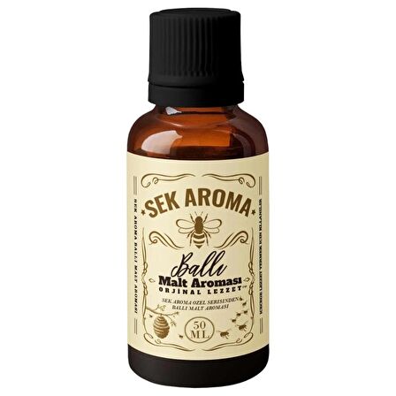 Sek Aroma Ballı Hazır Karışım Viski Kiti - Ballı Hazır Karışım Viski Aroması 50 ML (5 LİTREYE UYUMLU)