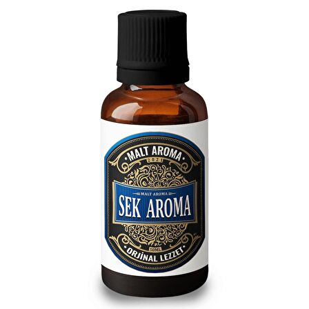 Sek Aroma İrlanda Hazır Karışım Viski Kiti - İrlanda Hazır Karışım Viski Aroması 50 ML (5 LİTREYE UYUMLU)