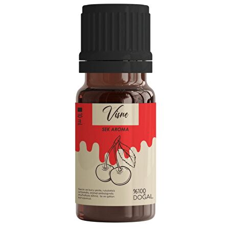 Sek Aroma Vişne Votka Kiti - Vişne Vodka Aroması 10 ML(1 LİTREYE UYUMLU)