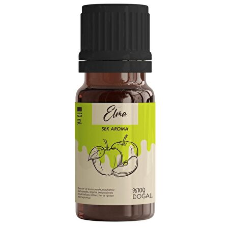 Sek Aroma Yeşil Elma Votka Kiti - Yeşil Elma Vodka Aroması 10 ML(1 LİTREYE UYUMLU)