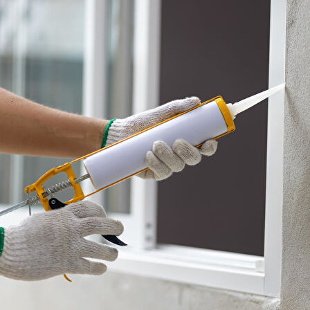 Selsil Genel Amaçlı Silikon ANTRASİT GRİ 322 gr. - 5 Adet