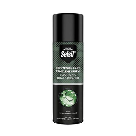 Selsil Yağsız Elektronik Devre Kart Temizleme Spreyi 500 ml.