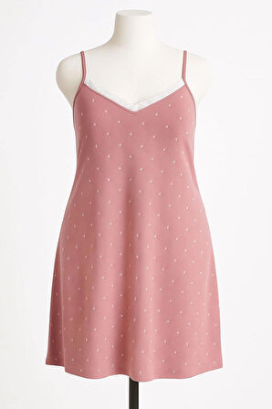  KADIN Büyük Beden Milan Kumaş Gecelik ve Ev Elbisesi - GENİŞ KESİM - ÖLÇÜLER ÜRÜN AÇIKLAMASINDA