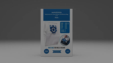 seninürünün MIELE Complete C3 Allergy PowerLine 5 Katlı Kutulu İthal Bez Toz Torbası 15 Adet 