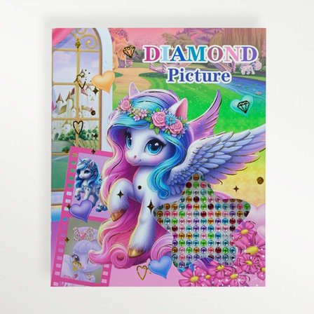 TAROS UNİCORN DİAMOND COLORİNG BOOK
