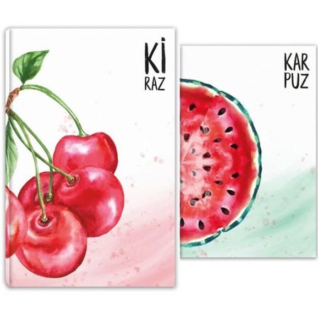 Lilamor Meyve Kokulu Defter