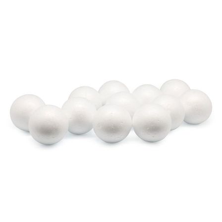Bu-Bu Strafor Köpük Top 3 CM.12 Li