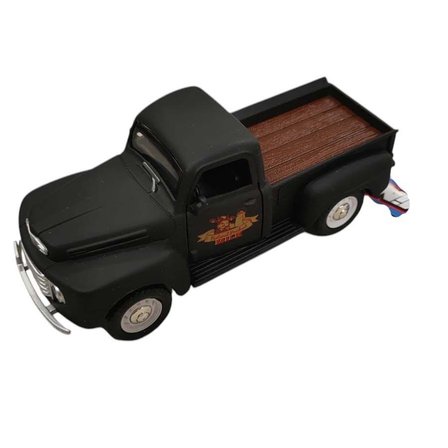 Metal Çekbırak Sesli Işıklı Klasik Pickup 1:36