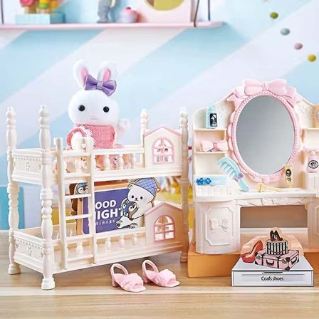 Bay Dreamy Mini Tavşan Yatak Odası Mobilya Seti