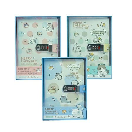 Taros Unick Color Happy Sweet Pet Şifreli Günlük