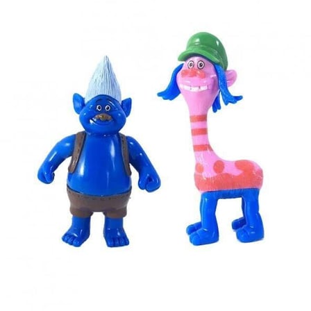 Trolls Yağmur Ormanı Şans Bebekleri 2 li Figür - TBG256562