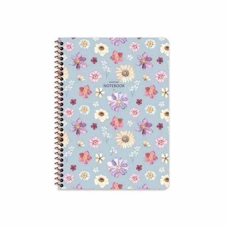 Keskin A4 80 Yp.Kar. Karton Kp.Spr.Çiçek Defter