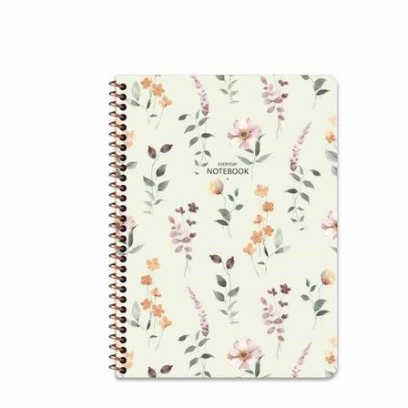 Keskin A4 80 Yp.Kar. Karton Kp.Spr.Çiçek Defter