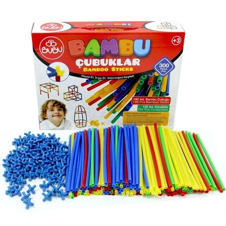 Bu-Bu Bambu Çubuklar 300 Parça