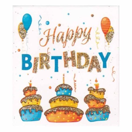 Taros Unick Color Happy Birthday Hediye Kartı