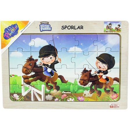 Ahşap Sporlar Puzzle