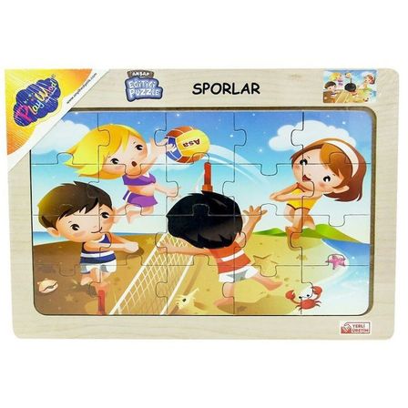 Ahşap Sporlar Puzzle