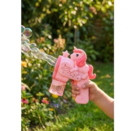 Unicorn Işıklı Baloncuk Makinası