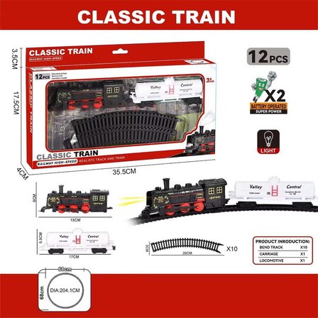 CTOYS Işıklı Yüksek Hızlı Tren