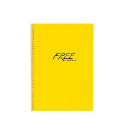 Keskin A4 40 Yp.Çizgili PP Kapak Free Defter