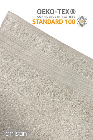 2'li Sepya Banyo Havlusu - 70x140 Cm, 570gr, %100 pamuk, Spa Ve Otel Havlusu, Günlük Kullanıma Uygun