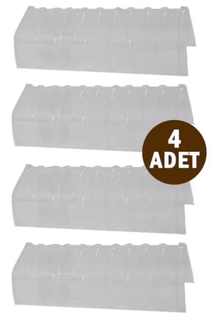 4 Adet Mini Sera Özel Plastik Mini Tünel Sera 170 CM Uzunluk