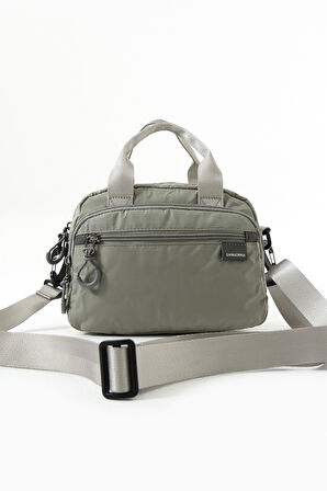 Sanmorris Suya Dayanıklı Ultra Hafif Paraşüt Kumaş 4 Gözlü Kadın El ve Omuz Çantası