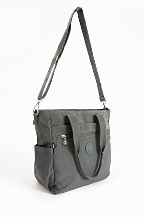 Sanmorris Kadın Büyük Boy Çok Bölmeli Suya Dayanıklı Çapraz Ve Omuz Askılı Çanta